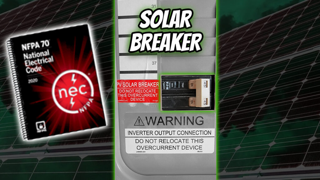 How to calculate the max breaker size for a solar system