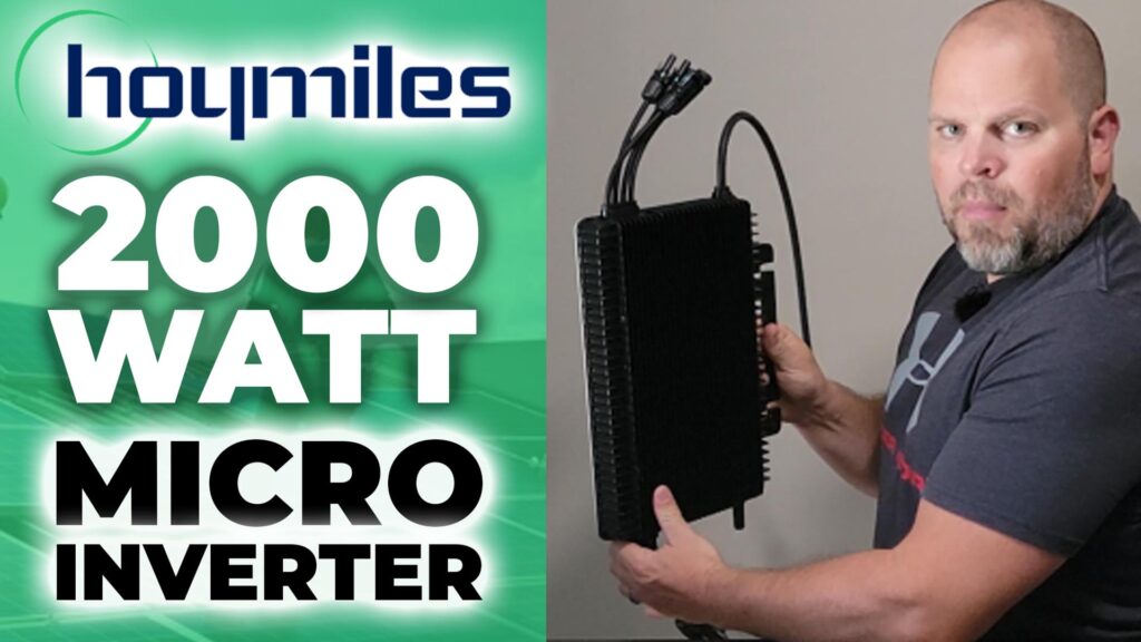 Hoymiles Microinverter HMS-2000C – The 2000 Watt Microinverter