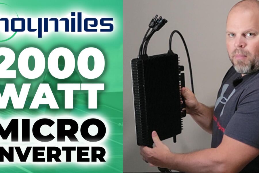 Hoymiles Microinverter HMS-2000C – The 2000 Watt Microinverter