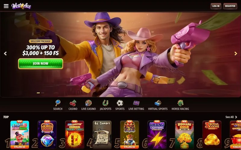 Découvrez les Bonus et les Jeux du Westace Casino en Ligne en France